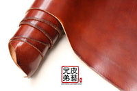 全手染-腩條植鞣革 "albalux" vegetable tanned leather belly italy -yankee